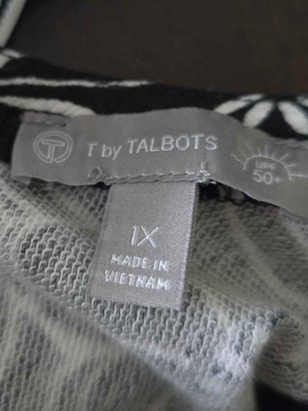 T by Talbots Cozy Crush Dress - Graphic Blooms - Picture 7 of 9